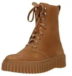 CLARKS Boots Torhill Style mit Contour Cushion-Fu&szlig;bett 5246 Light Tan Nubuck...
