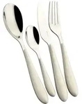 Bugatti Gioia 24-teiliges Dinner-Set in einer Verpackung GGAU023F50ATR - Silber