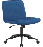 CLP B&uuml;rostuhl Kingman h&ouml;henverstellbar und drehbar, Farbe: blau, Material:...
