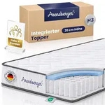 Arensberger JANA Federkernmatratze - 20cm H&ouml;he - Matratze mit Schaumstoff +