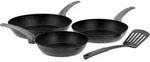 GR&Auml;WE Aluminium-Pfannenset, &Oslash; 20 cm, &Oslash; 24 cm, &Oslash; 28 cm, beschichtet, 3-teilig,