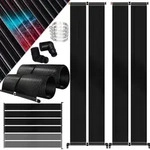 KESSER&reg; Solarkollektor Poolheizung cm, Warmwasser Heizung Solarheizung f&uuml;r...