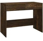 vidaXL Schreibtisch R&auml;uchereiche 101x50x76,5 cm Holzwerkstoff - Braun