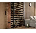 Lenmar Serie RW Weinregal aus Holz f&uuml;r Flaschen, LOFT135, 204 x 104 x 27, 15...