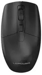 LC-Power LC-M722BW, optische Funk-Maus, DPI einstellbar, schwarz - Schwarz