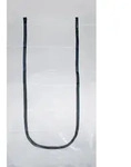 Folien-Staubschutzt&uuml;r mit Rei&szlig;verschluss f&uuml;r Renovierungen, 212 x 112 cm,...