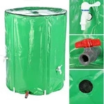 Mucola 750L Klappbare Regentonne Regenfass Regenwassertank Zisterne Tonne Fass...