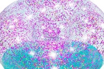 Bestway&reg; Inflate-A-ChairTM Luftsessel Glitter DreamTM 114 x 112 x 66 cm