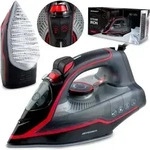 Berdsen BD-331 Dampfb&uuml;geleisen mit Keramiksohle, 2600 W, schwarz-rot -...