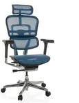 hjh OFFICE Luxus Chefsessel ERGOHUMAN GEN2 Ergonomischer B&uuml;rostuhl mit...
