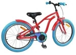 vidaXL Kinderfahrrad 22 Zoll f&uuml;r 7-12 Jahre alt Rot - Rot