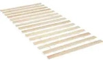 Homestyle4u Lattenrost 140 x 200 cm Doppelbett Rollrost 13 Latten Kiefer Natur
