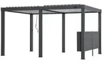 Bar f&uuml;r Sunjoy Matterhorn Multi Pergola - 3 Meter - Grau