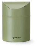 Tischabfalleimer mit Schwingdeckel,1,2L,Gr&uuml;n,⌀120x(H)165mm - Gr&uuml;n
