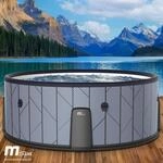 BRAST Whirlpool aufblasbar MSpa Tidal f&uuml;r 6 Personen | &Oslash;173x65cm | 138