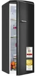 Exquisit Retro K&uuml;hlschrank 225 l | Energieklasse C | leise 37 dB | 54,5 cm...