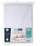 Lorelli Kinderbett Matratzenschoner Gr&ouml;&szlig;e 90 x 200 cm, wei&szlig;, wasserdicht