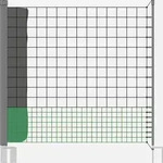 sweeek - H&uuml;hnerzaun-Set - Gr&uuml;n - Schwarz/Gr&uuml;n