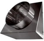 MAICO Wandstutzen KW-FL 20E Fortluft DN 200 Edelstahl - Silber
