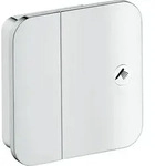hansgrohe Fertigmontageset Axor One UP-Absperrvtl., 1 Verbr., Edelstahl-Optik -