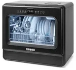Duronic DW10 BK Sp&uuml;lmaschine, Mini Geschirrsp&uuml;ler bis 6 Personen,