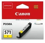 Canon CLI-571Y Tinte Gelb, Standardertrag, Gelb, Tinte auf Pigmentbasis, 7 ml, 1