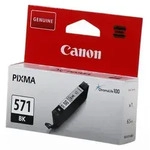 Canon CLI-571BK Tinte Schwarz, Standardertrag, Schwarz, Tinte auf Pigmentbasis,...