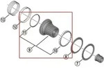 SHIMANO Freilaufk&ouml;rper MICRO SPLINE XT/SLX - pr&auml;ziser Antrieb f&uuml;r moderne Aus... -