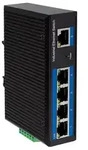 LogiLink NS200 - Switch 5-Port Fast Ethernet - Switch - 5-Port - Schwarz