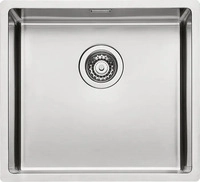 Naber 1013142, Naber Einbaubecken Corno Basso 5 Edelstahl Silber