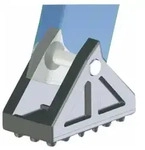 Zarges Schwenkf&uuml;&szlig;e mit Gummiauflage 100x55mm 1 St&uuml;ck