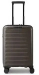 d&n Toronto 4 Rollen Kabinentrolley S 54 cm mit Dehnfalte - Braun