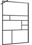 vidaXL Duschwand f&uuml;r Begehbare Dusche mit Klarem ESG Glas 115x195 cm -...