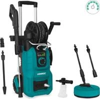 VONROC Hochdruckreiniger 2400W - inkl Druckregler [180bar] - Hoher Durchfluss [420