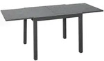 Angel Living Gartentisch Ausziehbar,80/160 x 75cm Esstisch Aluminium Balkon