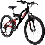 Galano FS240 Jugendfahrrad 24 Zoll Mountainbike ab 8 Jahre 130 - 145 cm 21...