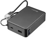 Sandberg 421-40, 20000 mAh, Lithium-Ion (Li-Ion), 3,7 V, Schwarz - Schwarz
