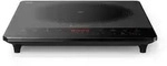 Philips 5000 series Vesuvio Induktionskochfeld, Schwarz, Grau, Arbeitsplatte, 29.5