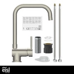 eisl K&uuml;chenarmatur FUTURA, energiesparender Wasserhahn K&uuml;che, 360&deg; schwenkbare