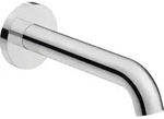 Duravit Wanneneinlauf C.1 Ausl. 205mm, Ros. rd, Wandmontage, chrom - Silber