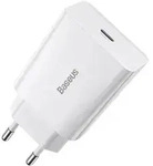 Baseus Speed Mini-Ladegert, USB-C, PD, 3A, 20W Wei - Wei&szlig;