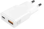 4smarts PDPlug Duos Slim, Drinnen, AC, 12 V, Wei&szlig; - Wei&szlig;