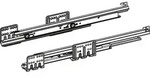 Hettich 9240889, 40 kg, Stahl, Silber, 350 mm, 353 mm, 43 mm