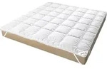 Jekatex Duo Topper Premium 200x200 cm - Wei&szlig;
