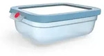 EMSA oneClick Frischhaltedose 1,2 L N12107, Box, Rechteckig, 1,2 l, Blau,