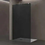 doporro Luxus Duschwand f&uuml;r Dusche Duschabtrennung 140x200cm Walk-In Dusche 8mm