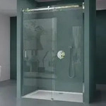 Mai & Mai Nischent&uuml;r Duscht&uuml;r Schiebet&uuml;r 125cm H&ouml;he:195cm Duschabtrennung...