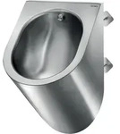 Delabie Urinal DELTA TC wandh. Anschl. von hinten Edst. 1.4301 sat