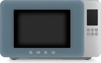 SMEG MOC01SBMEU, Smeg Mikrowelle m. Grill MOC01SBMEU, 4 Fkt, 1900W, Sturmblau matt