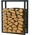 SCHMIDT security tools Brennholzregal 80x25x100cm Kaminholzregal
